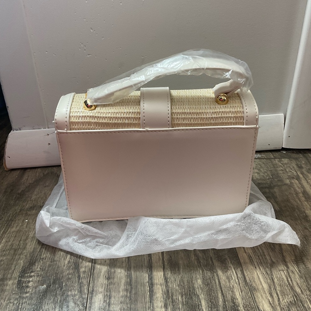 Top handle Woven crossbody bag - Picture 3 of 14